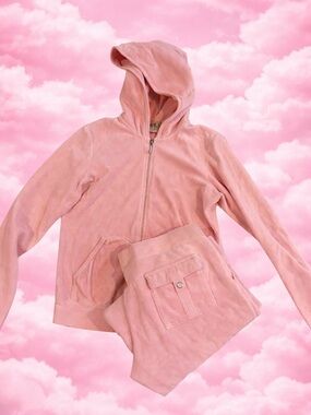 Juicy Couture Pink Tracksuit